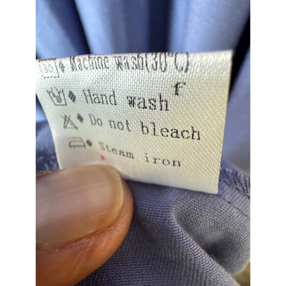 Zesica NWT Tiered Midi Maxi Dress, Size Large, Long Sleeve, Smocked Top, Rayon - Picture 8 of 9